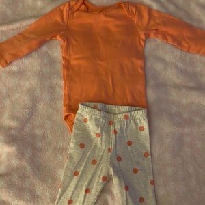 Baby girl matching set